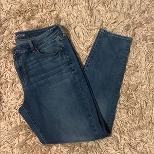 American Eagle medium wash jeans